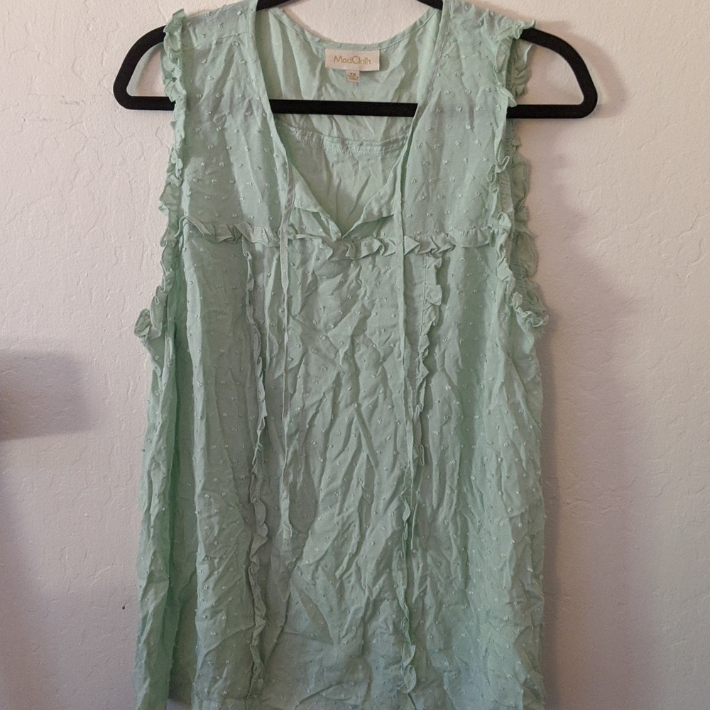 Modcloth Pastel Green Blouse - 3 for $20
